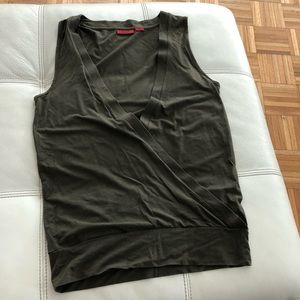 Hugo by Hugo Boss dark green top